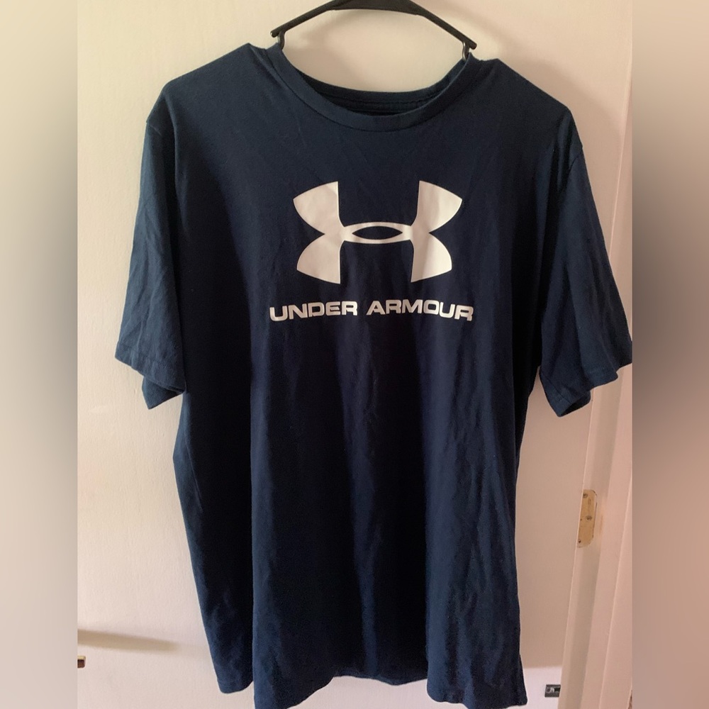 Navy Blue Under Armor T Shirt